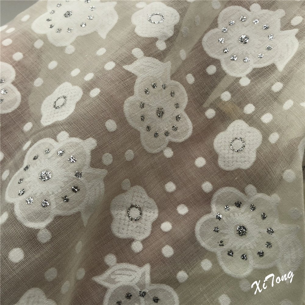 XITONG TEXTILE Summer woven jacquard fabric Embossed jacquard fabric for children garment