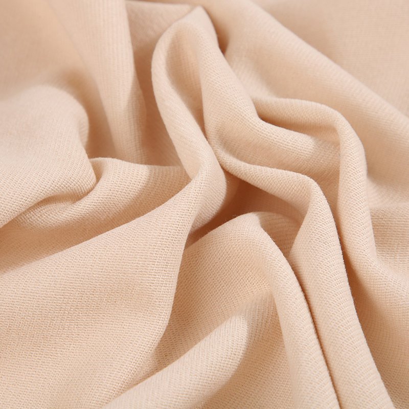 Shaoxing Manufacture 100% Polyester Single Knit Fleece Twill Fabrics for Casual Clothing