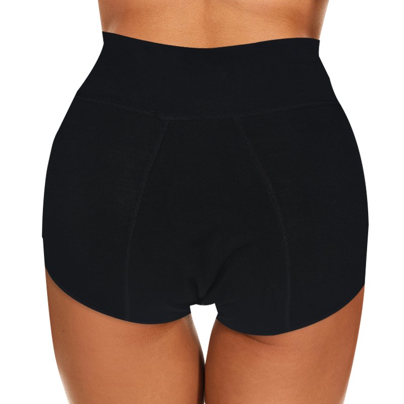 Women's Anti Overflow Physiological Pants With 4-Layer Leak Proof bragas menstruales Bamboo Fiber Period Panties