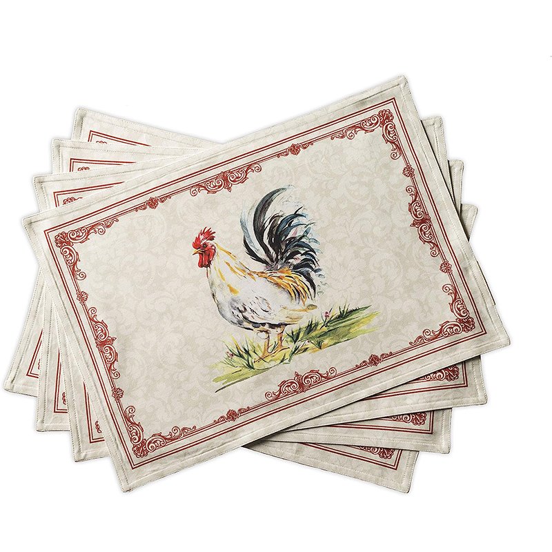 Placemats for Personalized Tables Cotton Customized Designs Placemats Printed color logo