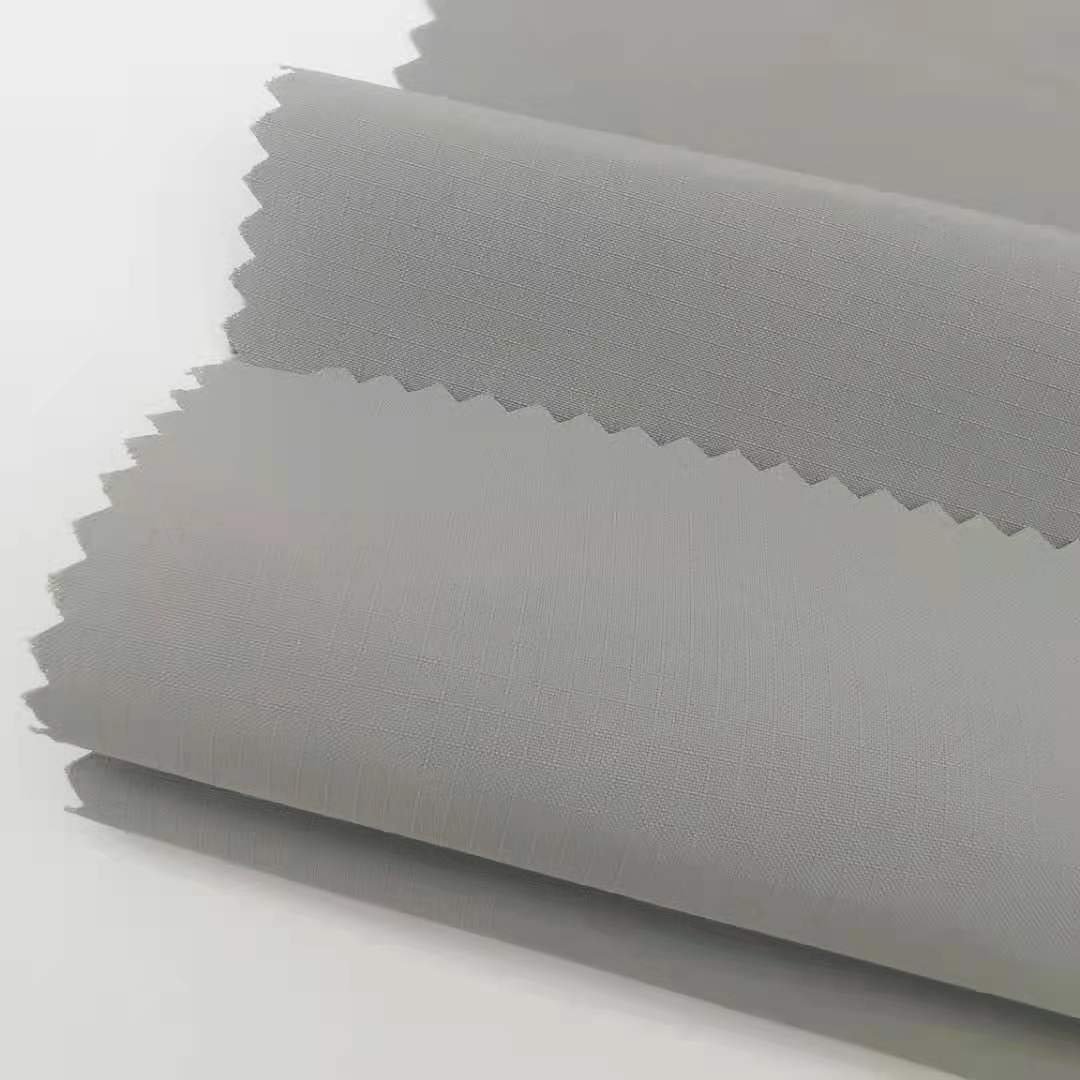 Anti-bacterial woven 100% polyester waterproof and oil repellent multi functional fabric outdoor sport or leisure fabric