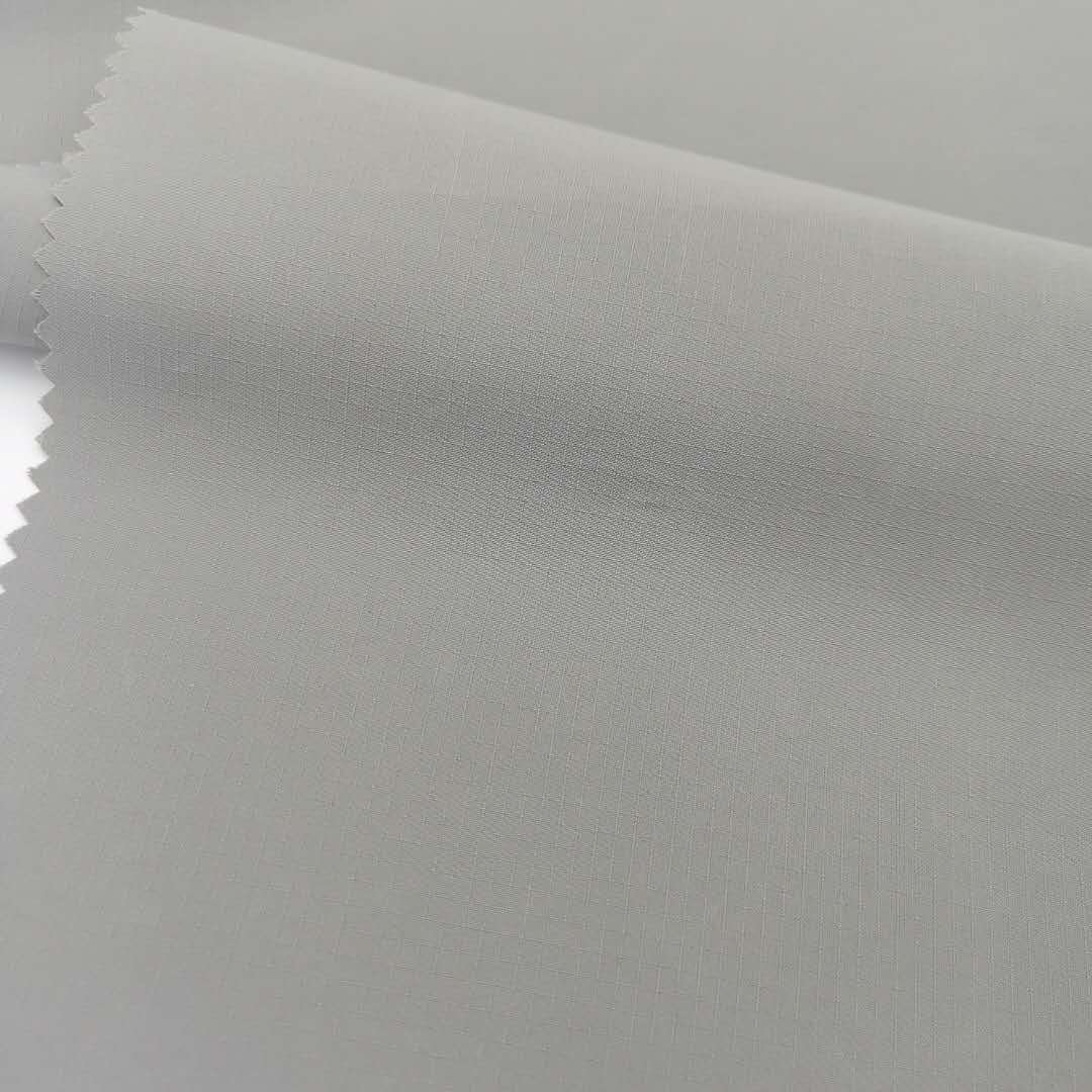 Anti-bacterial woven 100% polyester waterproof and oil repellent multi functional fabric outdoor sport or leisure fabric