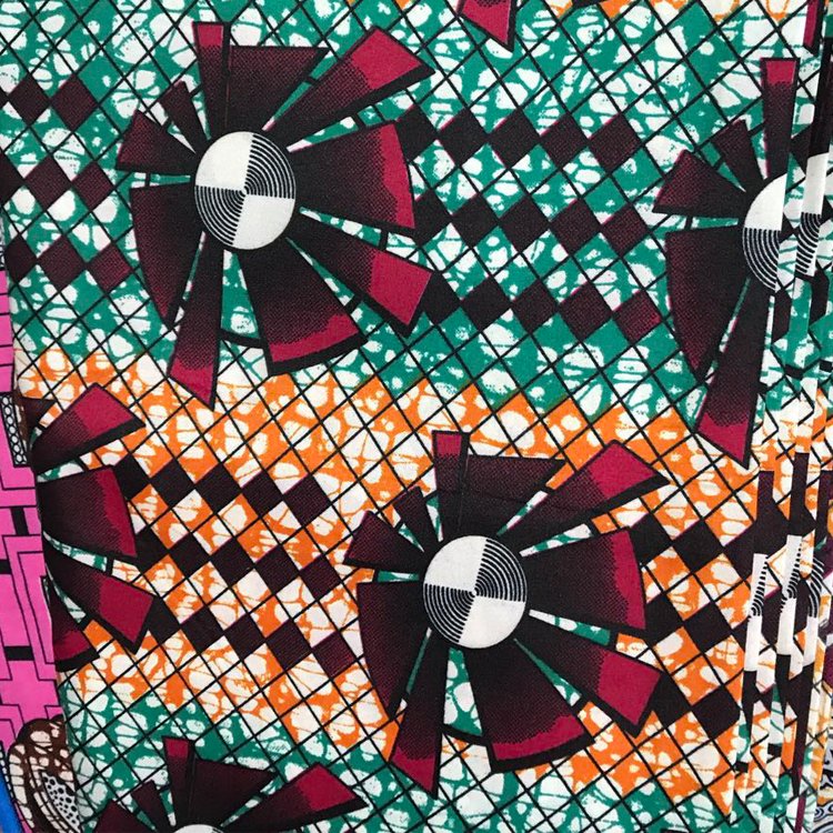 Popular Style Cheap Price Wax Africa Fabric 100% Polyester Printed Customized Design for Garment