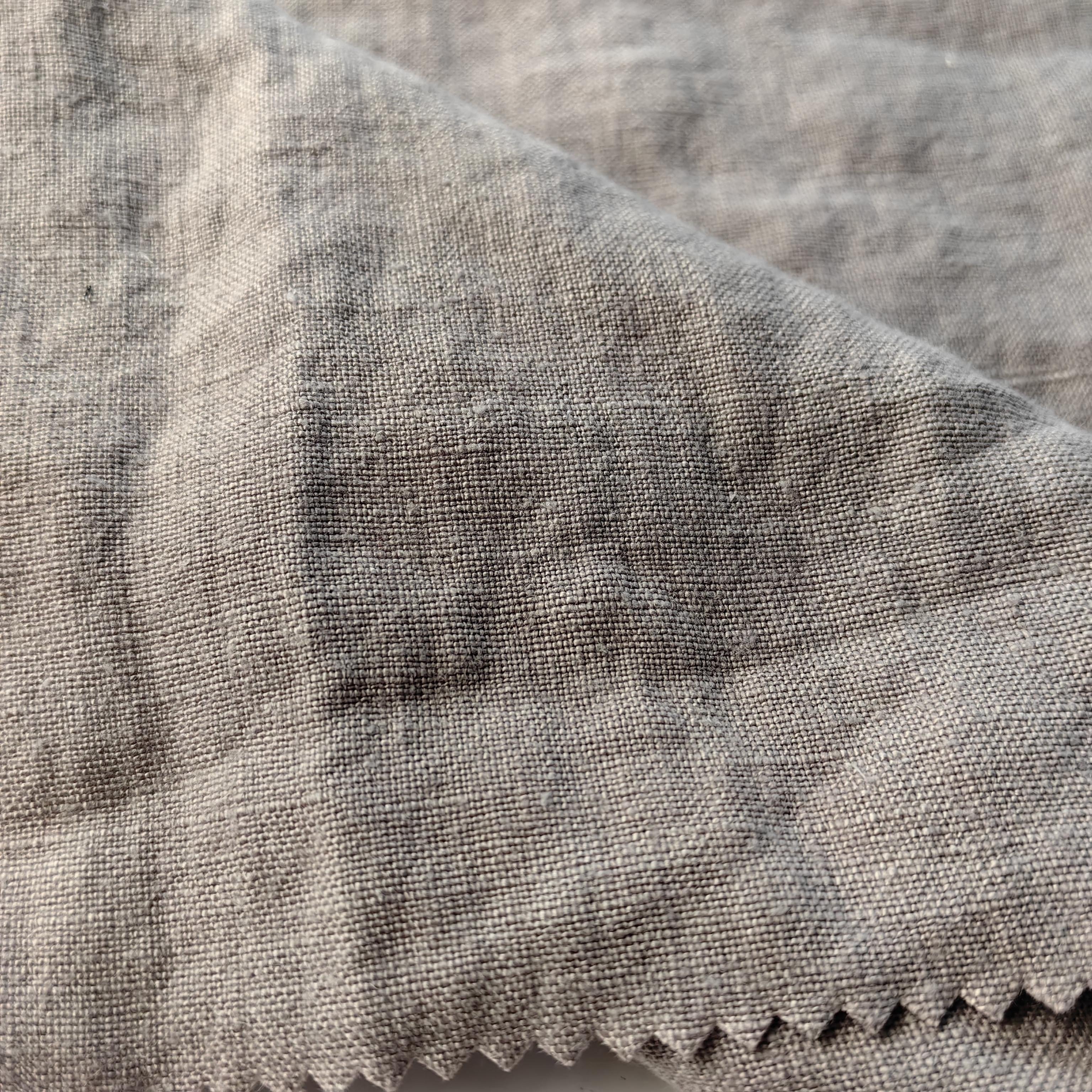 Hot item 100% Hemp Natural color rain-dew without dyeing hemp fabric for clothing