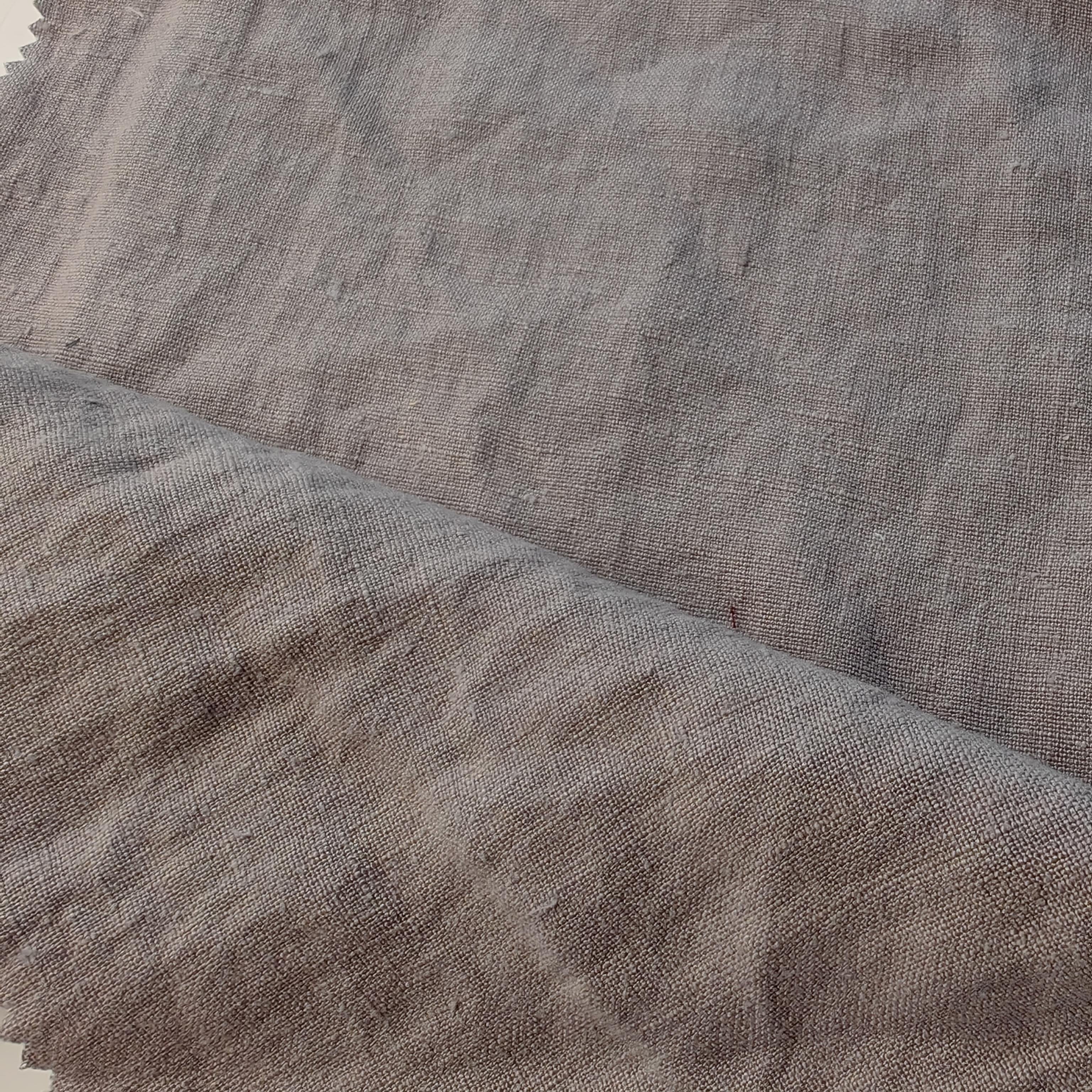 Hot item 100% Hemp Natural color rain-dew without dyeing hemp fabric for clothing