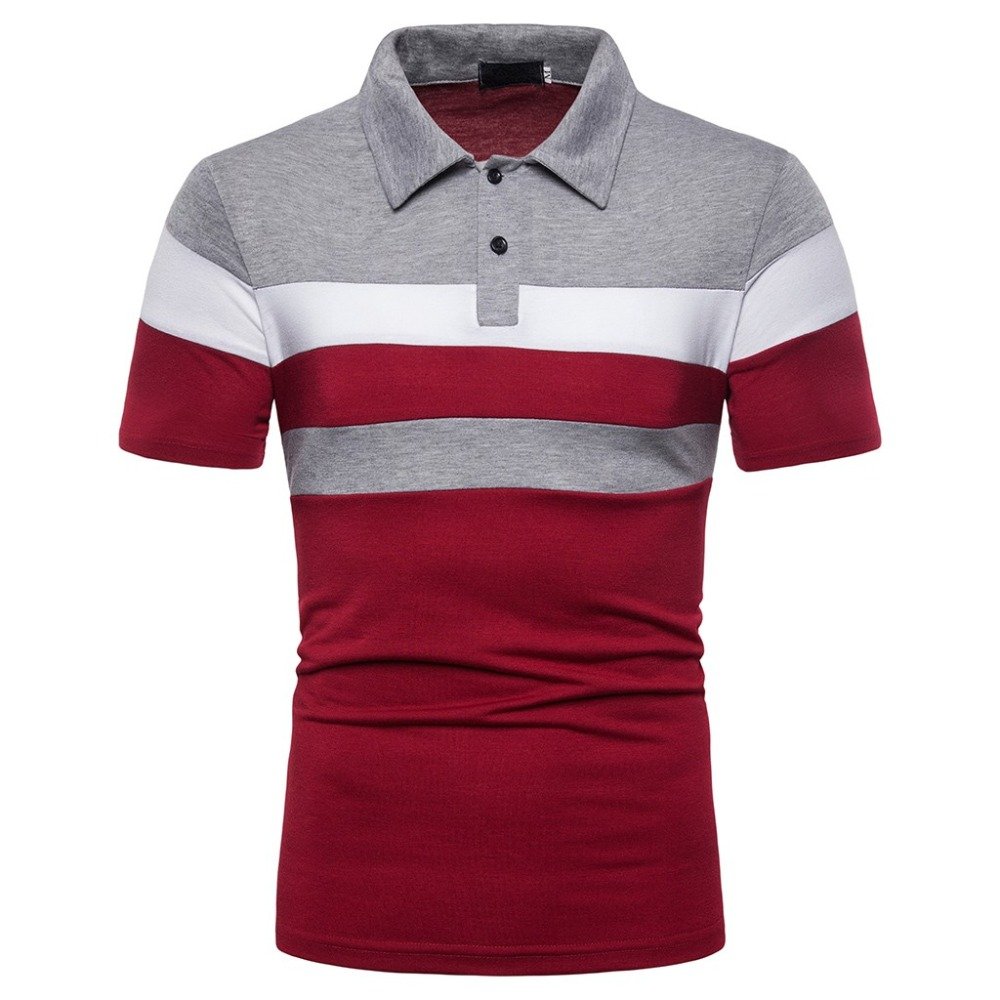 Hot Sale Men Polo Print T Shirt Summer Short Sleeve Men Polo Neck Polo T Shirt High Quality Cotton T Shirt Logo Printed