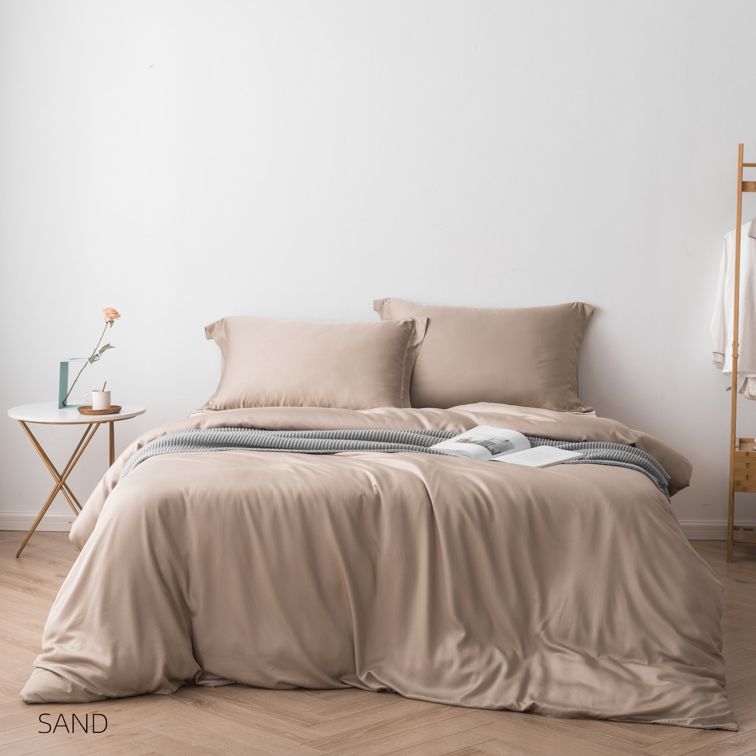OEKO Certificated Bamboo bed sheet, Organic bamboo sheets bed sheet bedding set