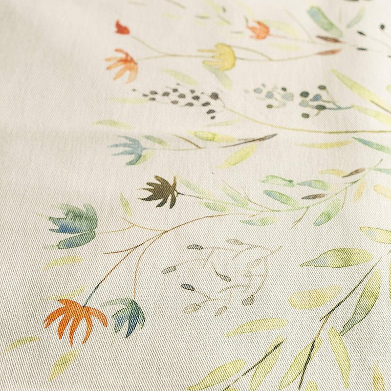 Round Placemats Handmade Cotton And Linen Placemats Printing Table Accents