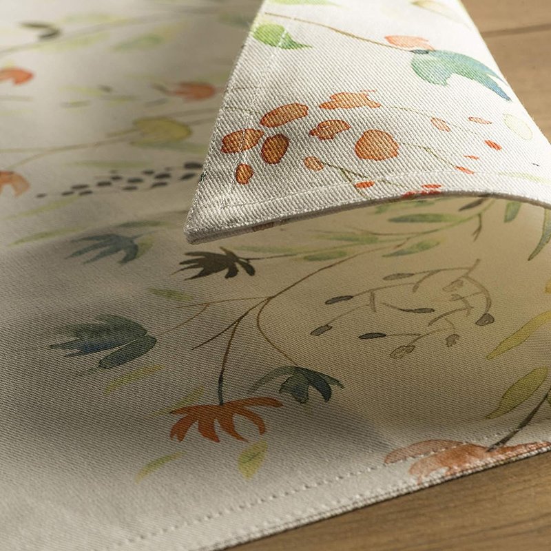 Round Placemats Handmade Cotton And Linen Placemats Printing Table Accents
