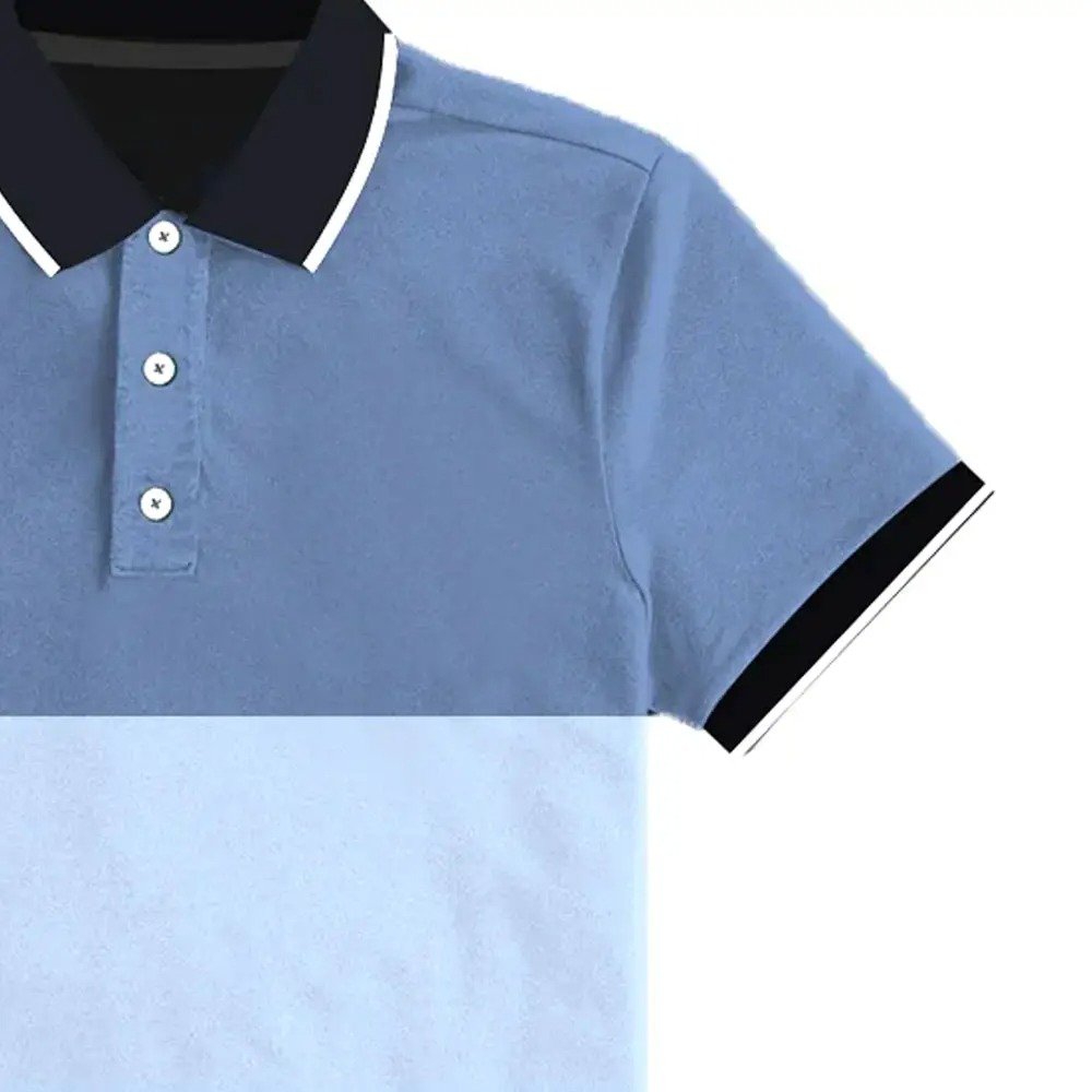 2024 New High Quality Men's Polo Shirt Short Sleeves Breathable Polo Shirt For Men Summer Style Ribbed Knit Men Polo Shirt