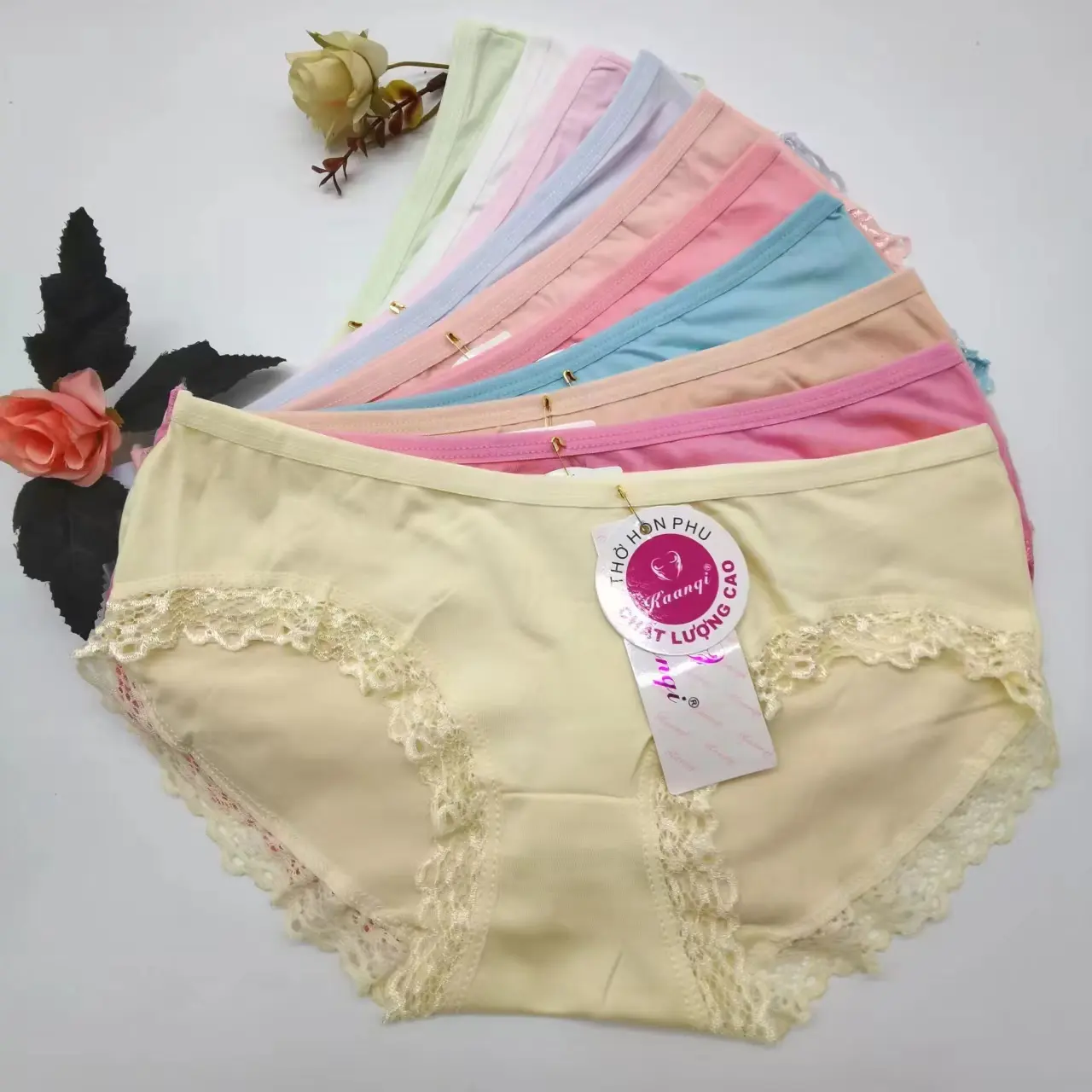 Underwear lace Modal triangle pants Bamboo charcoal fiber girls' underwear Summer new women's underwear