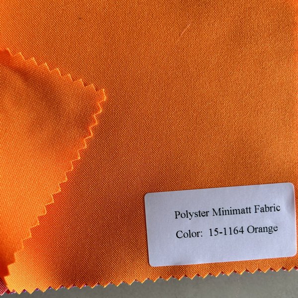 100% Polyester Minimatt Fabric Water Repellent