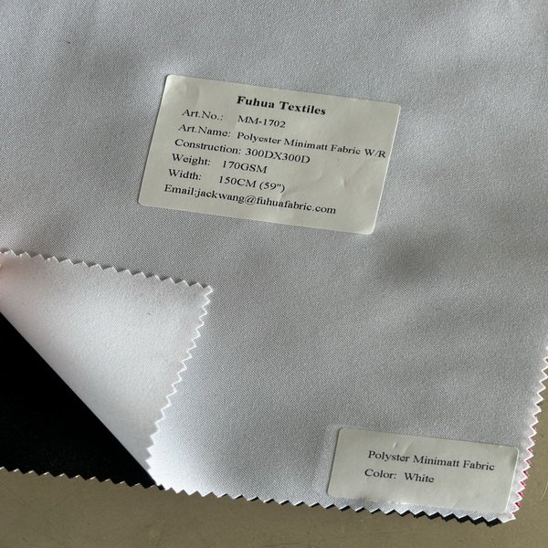100% Polyester Minimatt Fabric Water Repellent