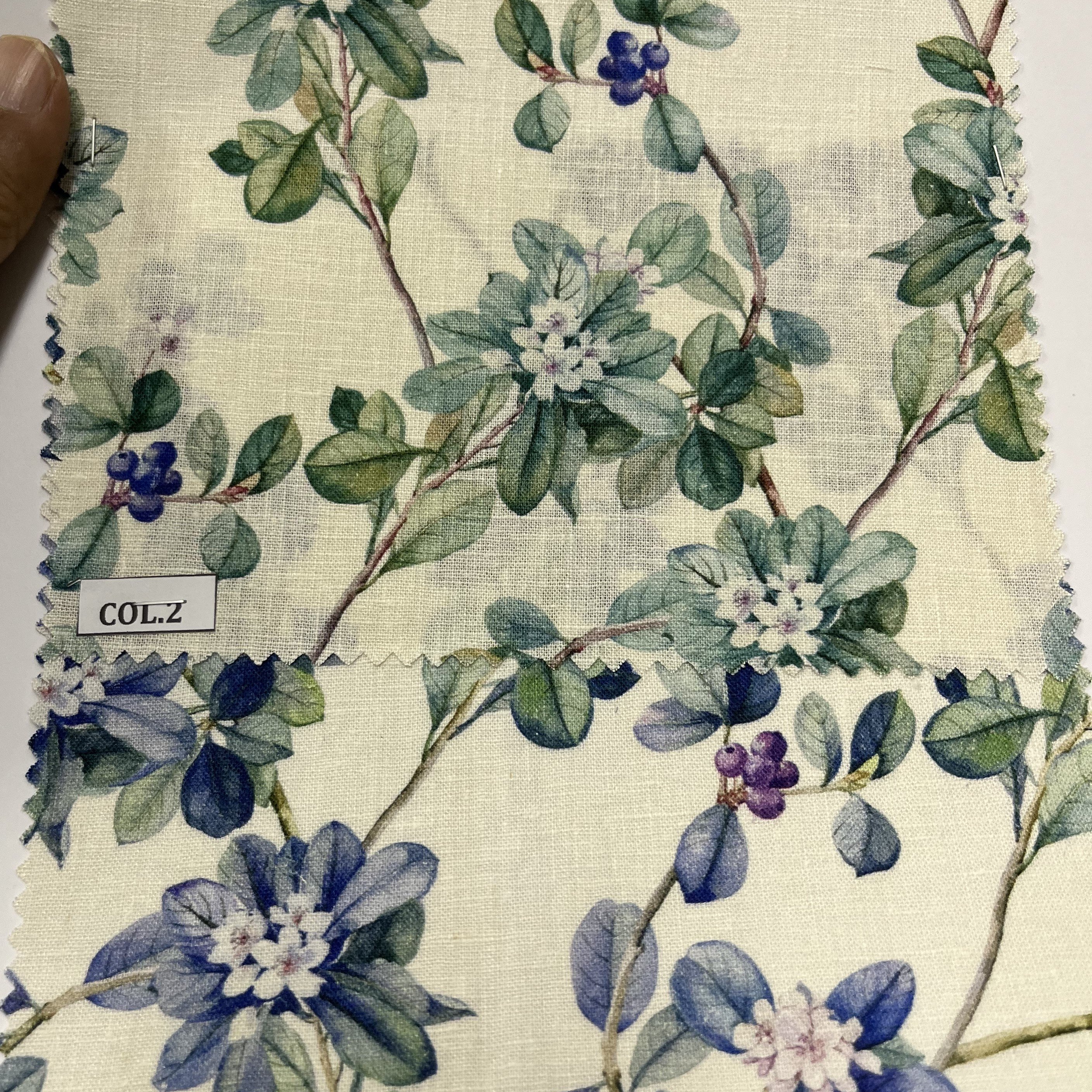 Digital Linen Viscose Digital printed fabrics available in stock minimum order is only 15 meters per colorway ready
