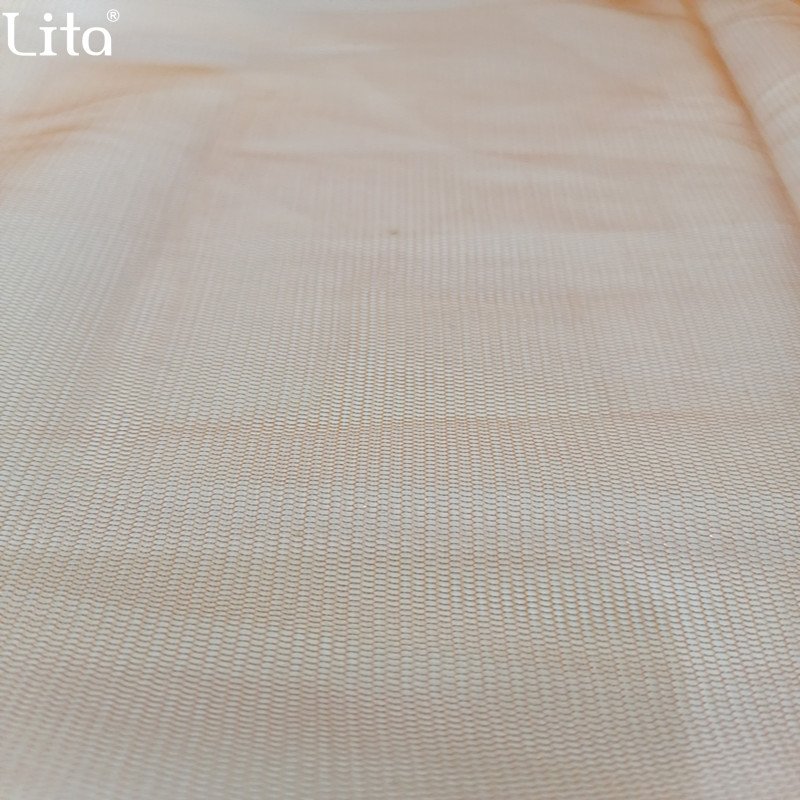 Fashion Hot Sale 100% Polyester Flexible Glitter Tulle Mesh Invisible Mesh Fabric