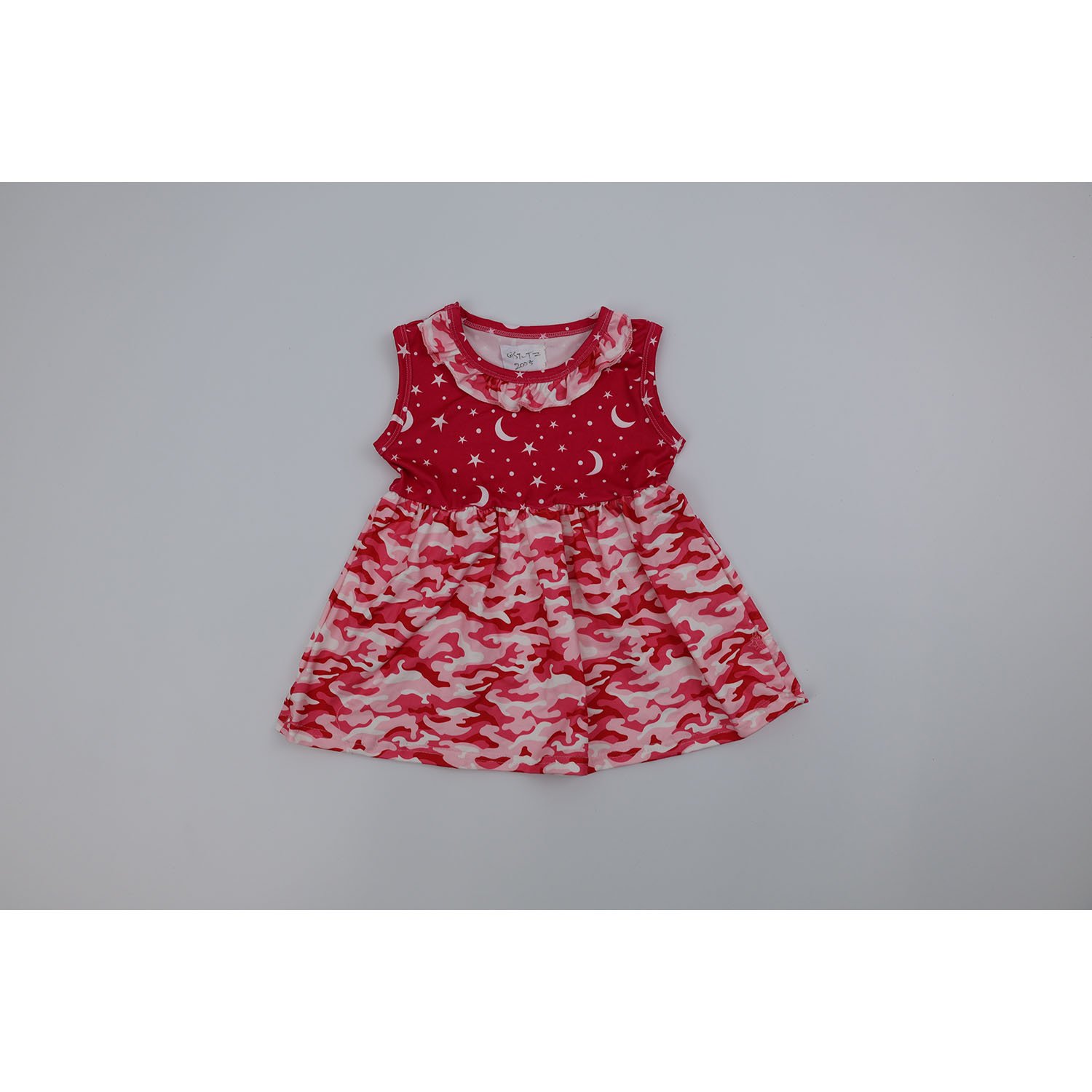 Qingli OEM custom Girls beautiful wholesale bamboo fabric sweet children's sleeveless dress short pants baby pajamas set