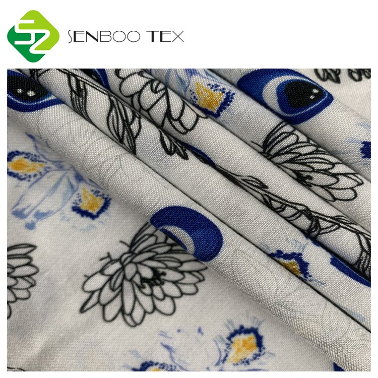 Customizable Pattern 100 Organic Bamboo Fabric In Woven Used For Shirt