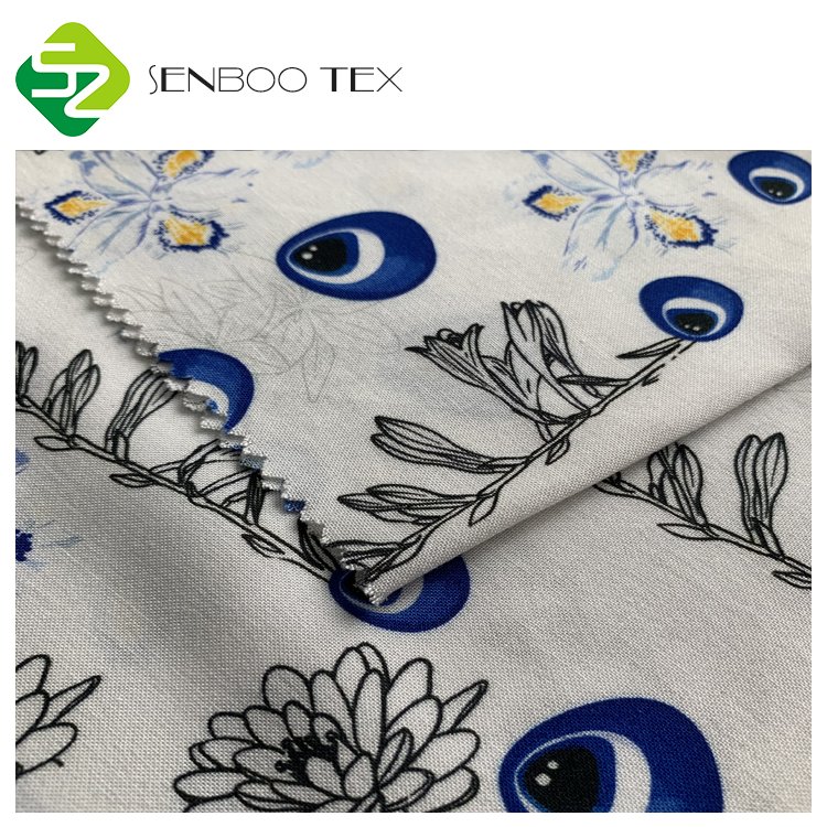 Customizable Pattern 100 Organic Bamboo Fabric In Woven Used For Shirt