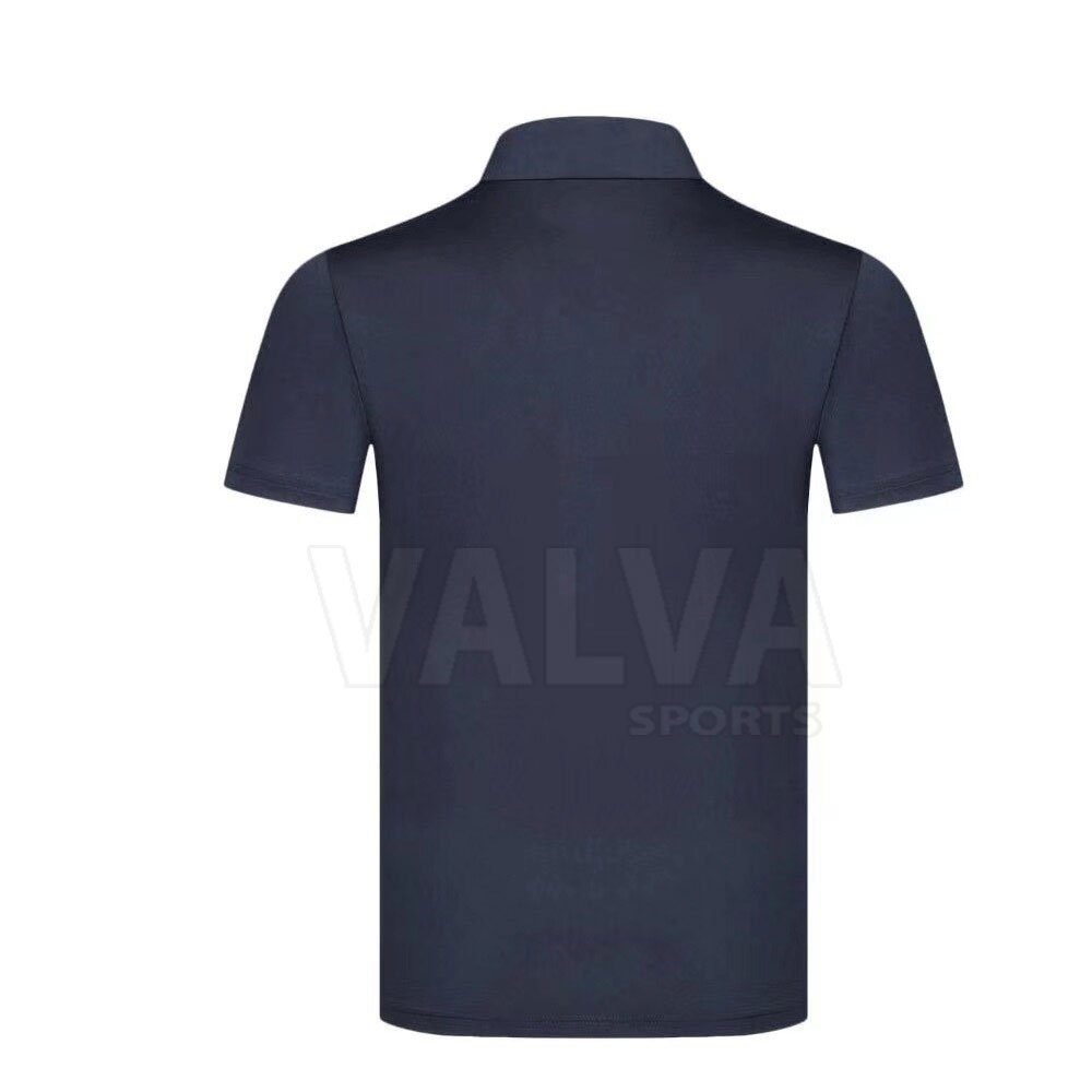 Private Label Men's Comfortable Oversized Polo T-Shirt Customized Quick Dry Knitted Fabric with Light Feature and Print Pattern