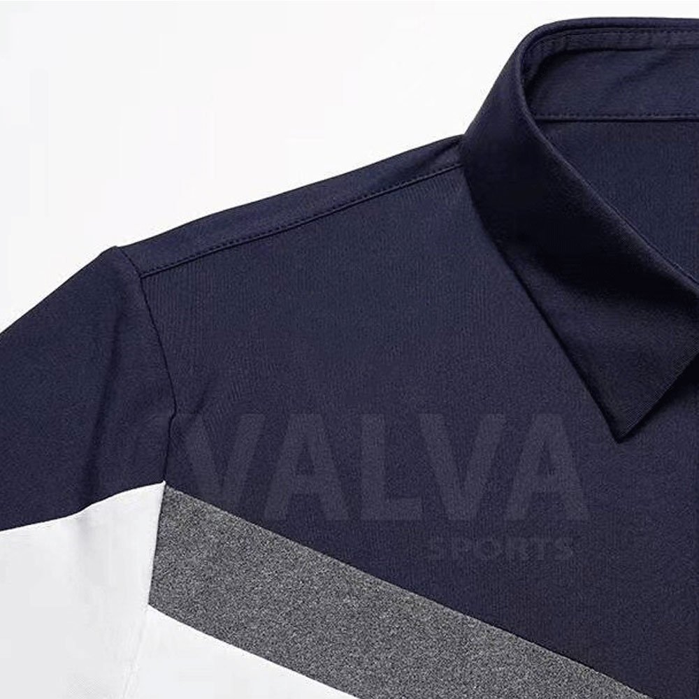 Private Label Men's Comfortable Oversized Polo T-Shirt Customized Quick Dry Knitted Fabric with Light Feature and Print Pattern