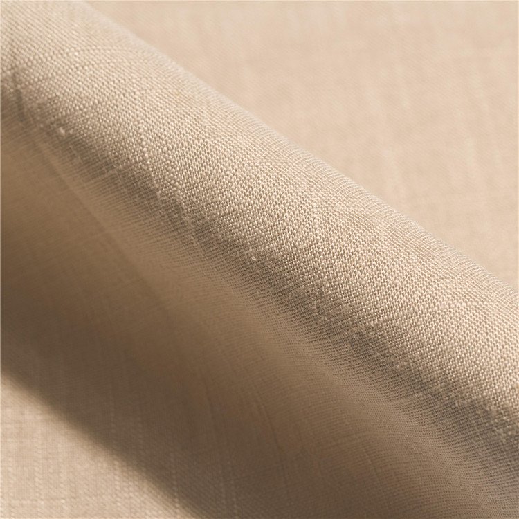 Hign quality woven 11L/C*11L/C colorful stripe 55% linen 45% cotton fabric stock