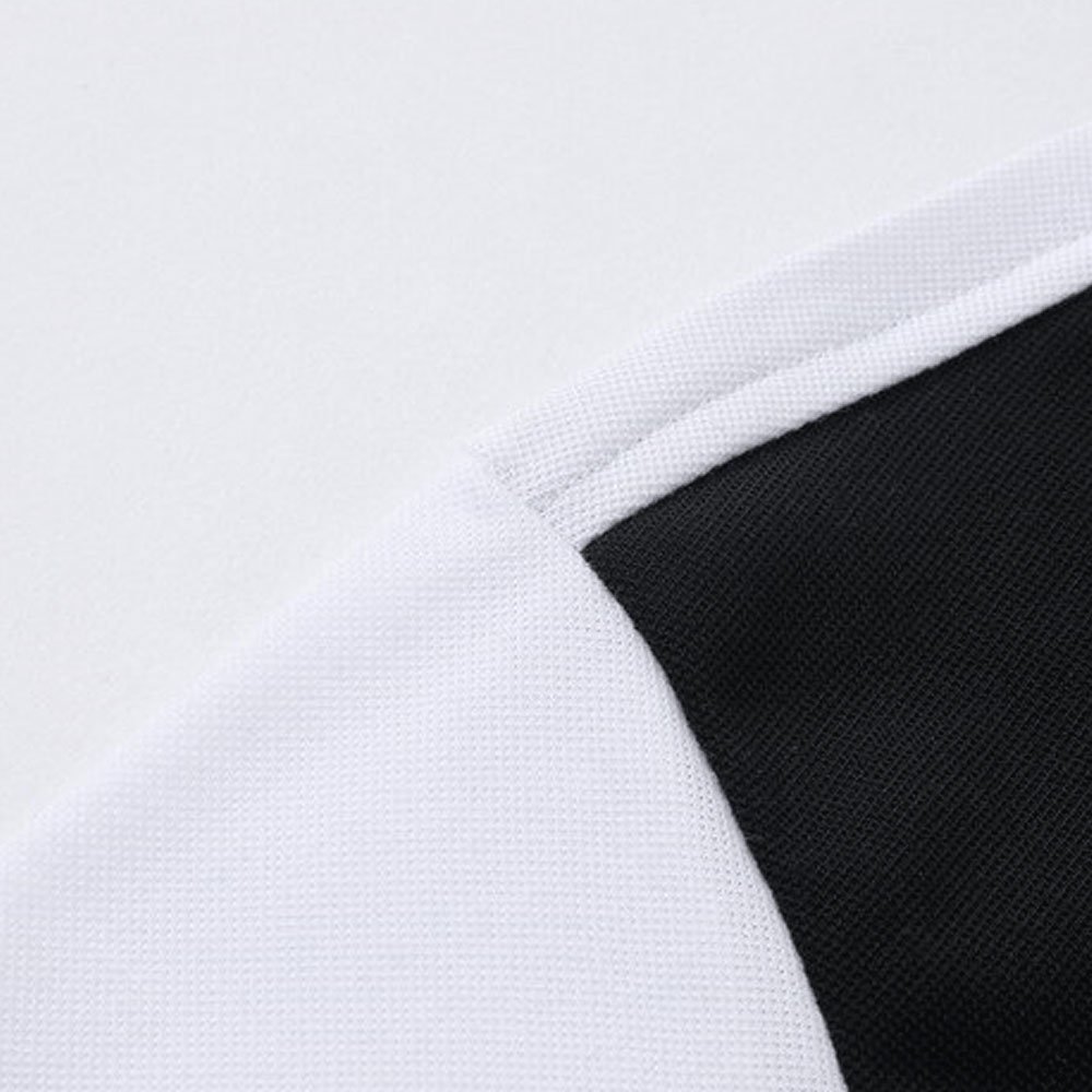 Men's Polo T-Shirt Fashionable Solid Color Short Sleeve Customizable Sublimation Made Knitted Fabric Blank Polo T-Shirt
