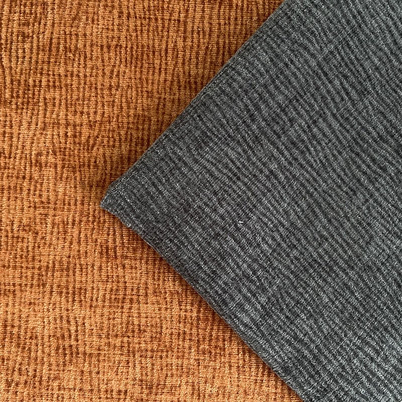 Wholesale Polyester Linen Look Sofa Fabric Home Decor Woven Furniture Upholstery Fabric