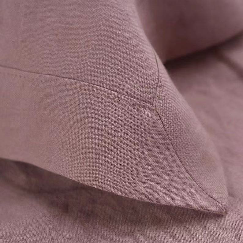 Stone Washing Table 100 Linen Linen Napkin Natural Custom Embroidered Handmade Customized Logo Opp Bag CLASSIC Disposable Cabin