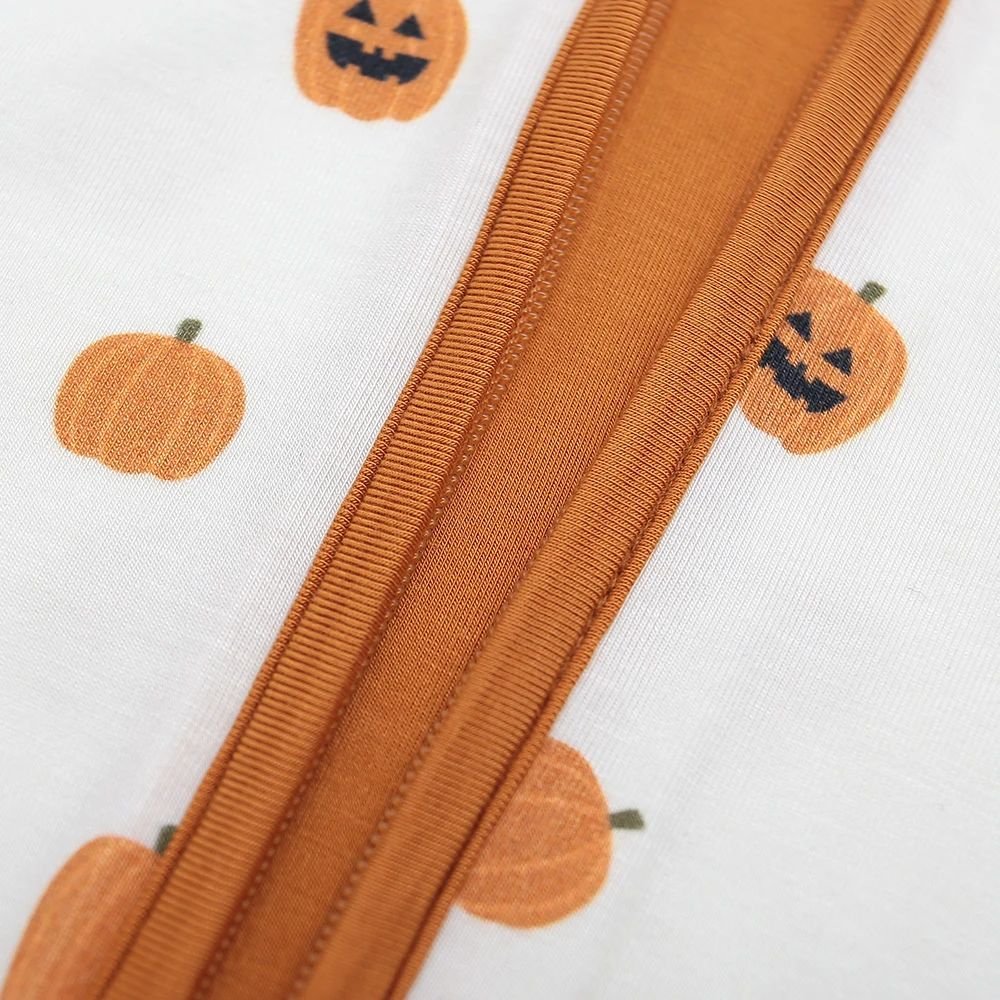 Toddler Organic Bamboo Fabric 100% Cotton Custom Printing Baby Clothes Newborn Infant Autumn Pajamas Long Sleeve Baby Rompers