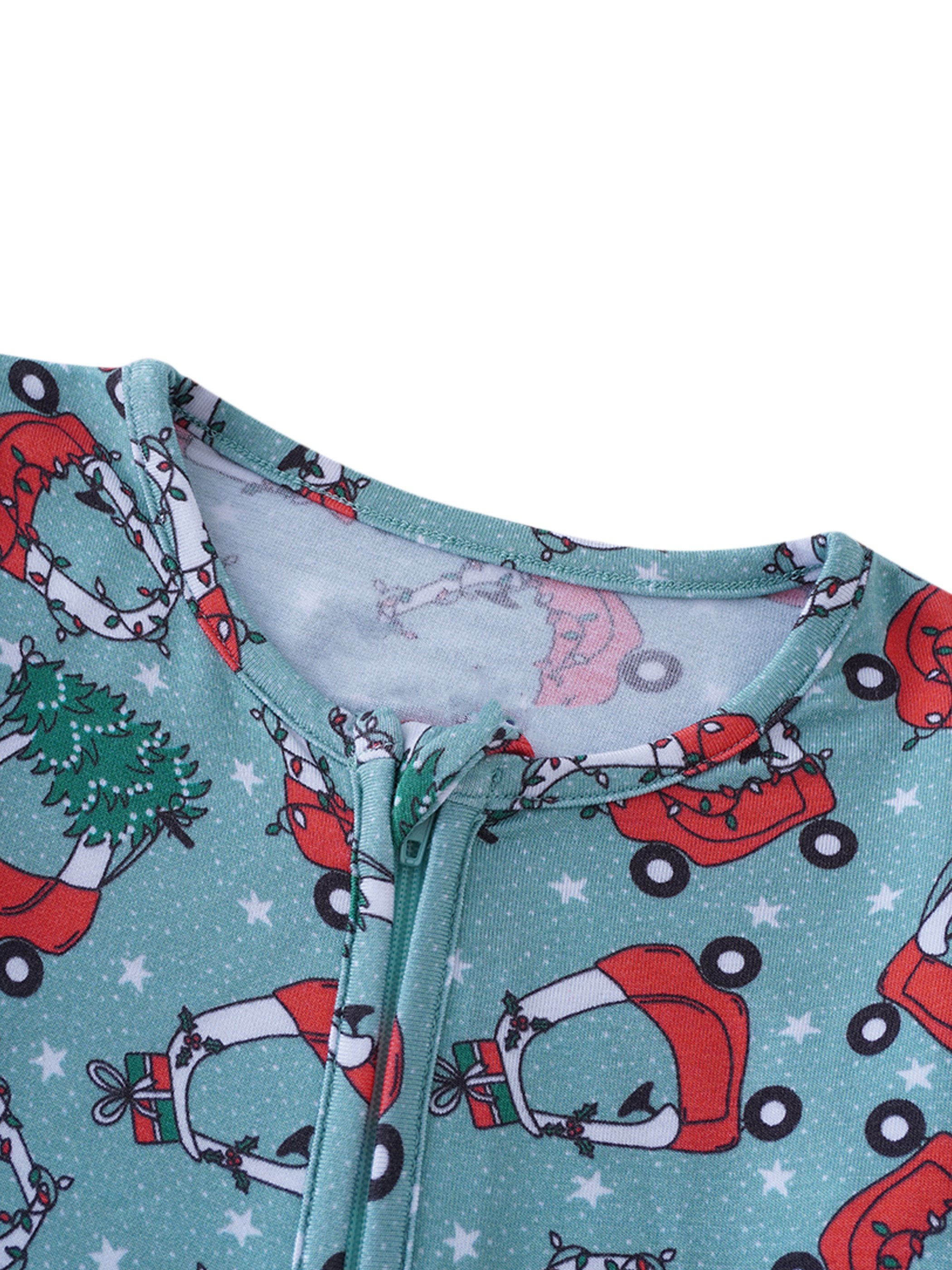 Custom Boutique Unisex Children's Clothing New Casual Style Bamboo Fabric Outfit with Rabbit Star Butterfly Print