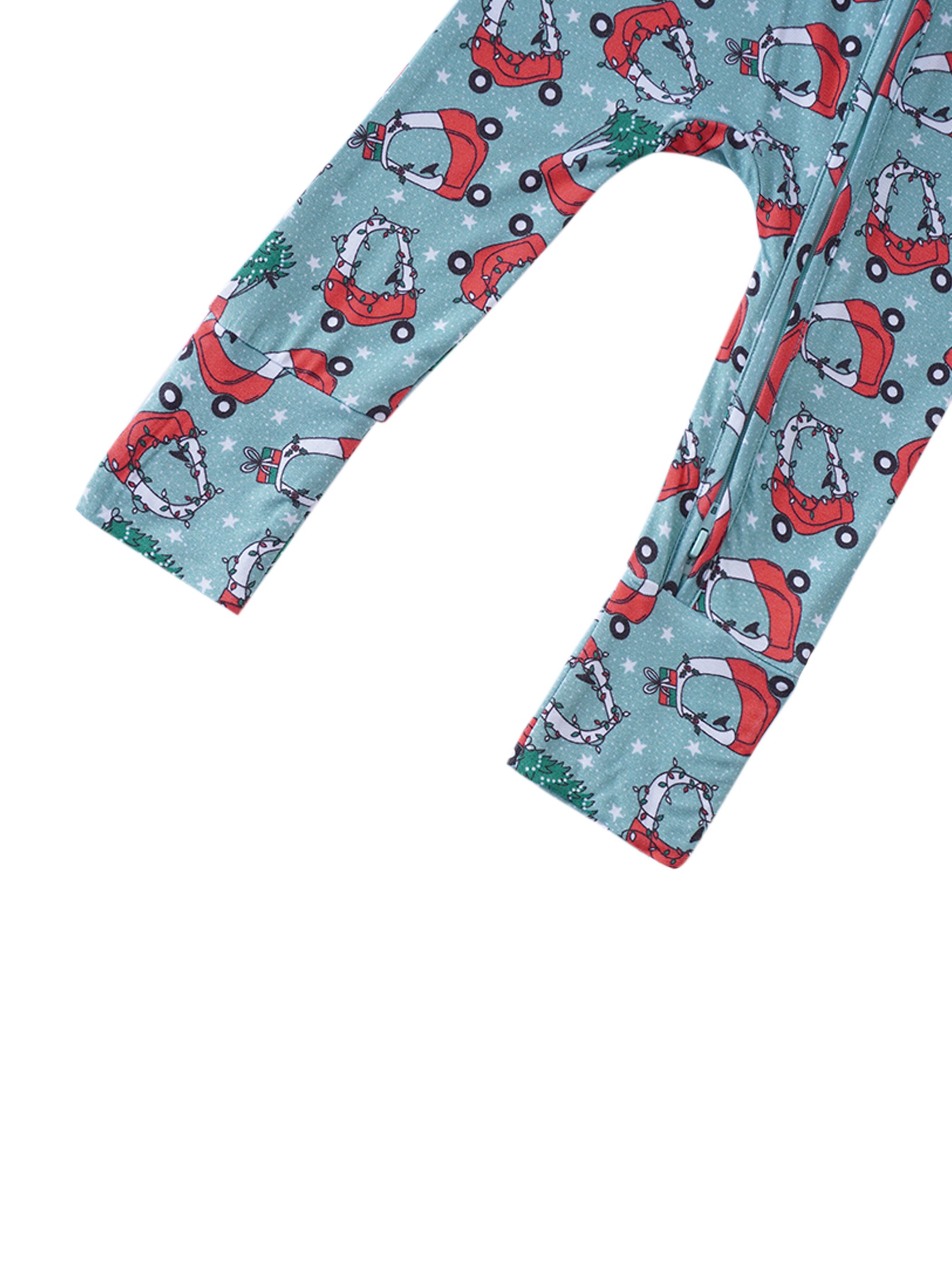 Custom Boutique Unisex Children's Clothing New Casual Style Bamboo Fabric Outfit with Rabbit Star Butterfly Print