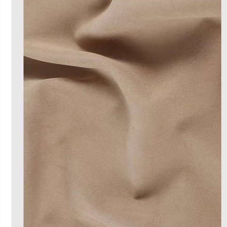 High quality breathable twill peach skin microfiber 100% polyester fabric waterproof twill fabric
