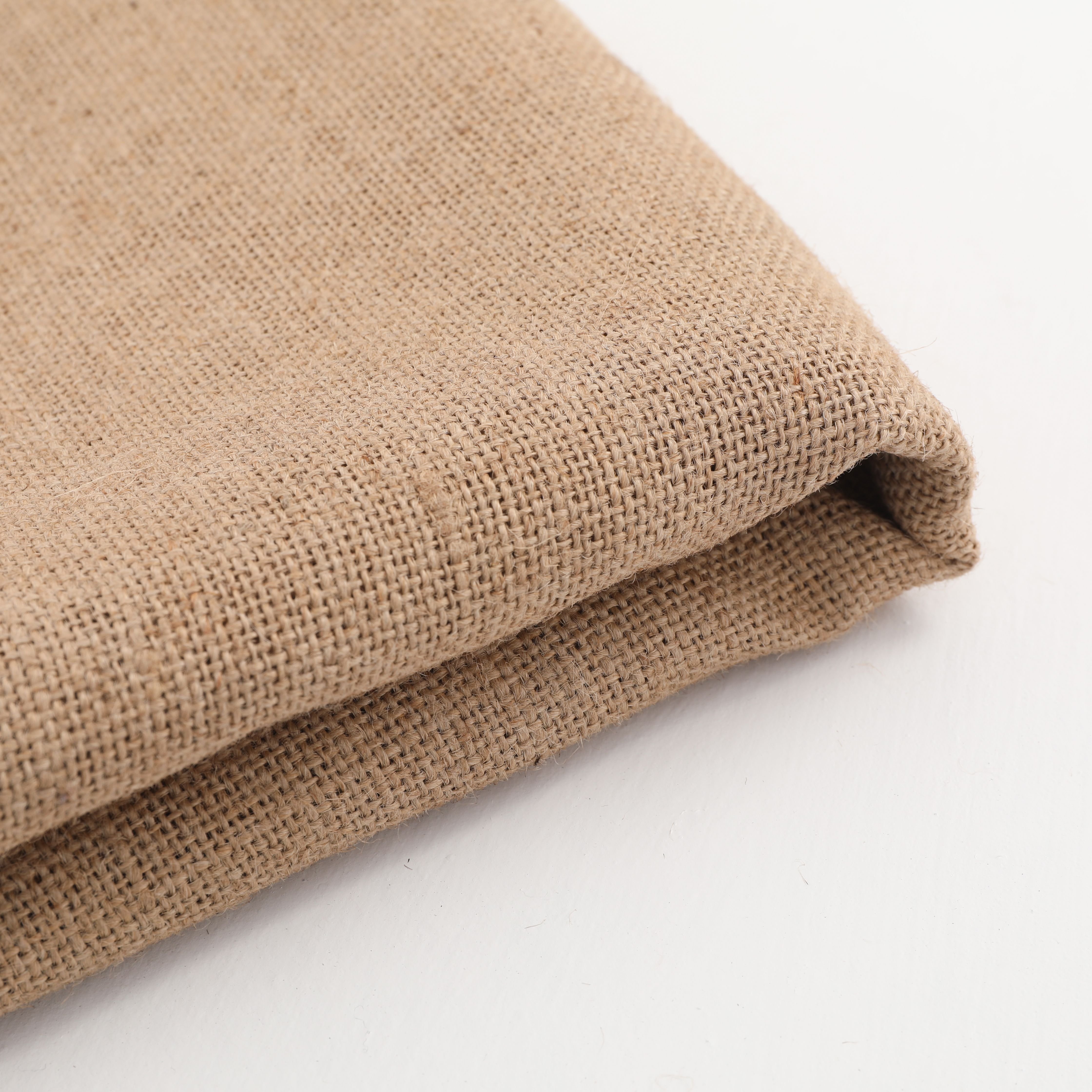 High Quality Factory Eco Jute Fabric Cloth Yute Fabric Organic Natural 100% Jute