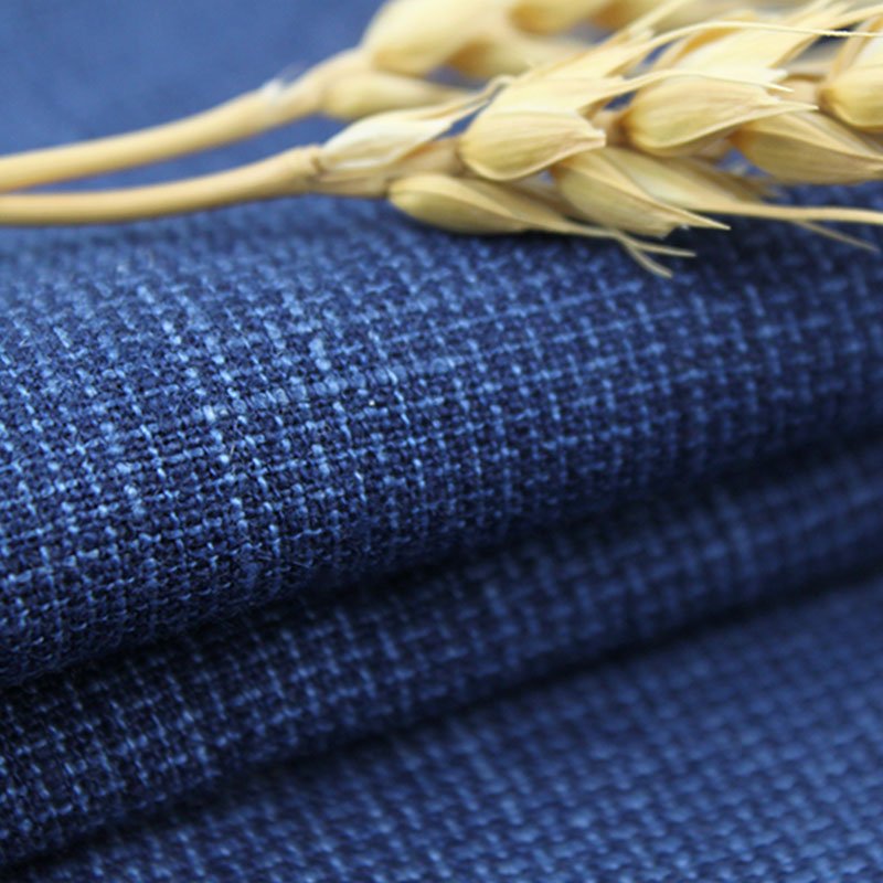One-Stop Service Pure Linen Spun Yarn Dyed Natural Fibre Fabric For Suit Linen Fabric