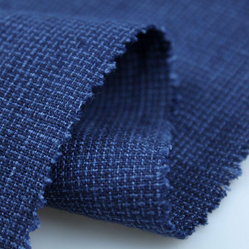 One-Stop Service Pure Linen Spun Yarn Dyed Natural Fibre Fabric For Suit Linen Fabric