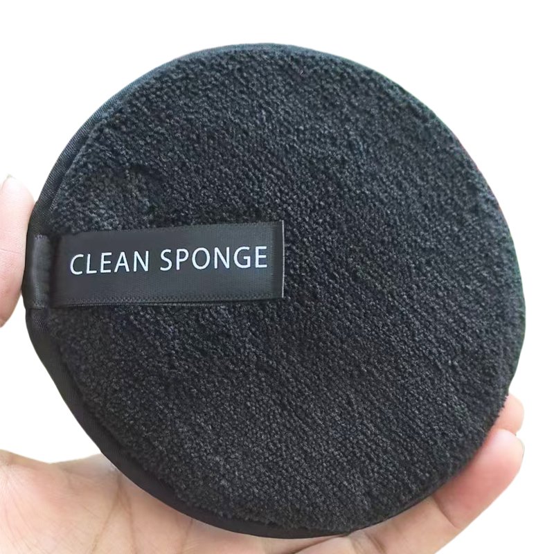 cotton embossing washable make-up remover pads keratin remover reusable makeup remover pads set organic bamboo