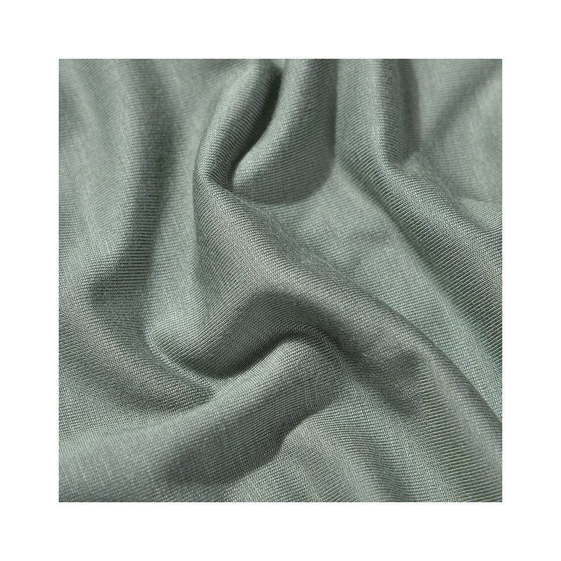 Baby Clothes Fiber Textile Fabric Knit Organic Cotton Bamboo Fabric Raw Bamboo Fiber
