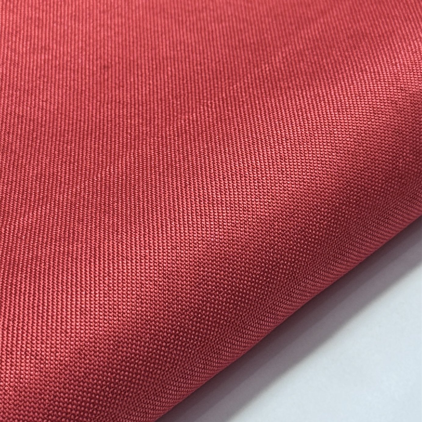 Custom 100% Polyester Linen-Like Home Woven Textile Plain Style Fabric for Upholstery
