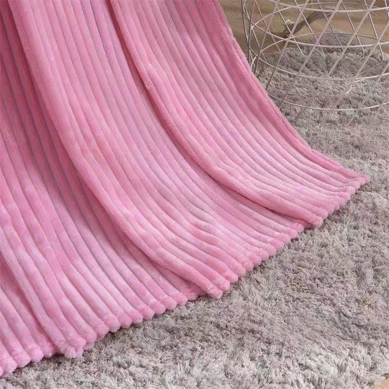 China Online Sale Double Side Striped flannel fleece for pajamas