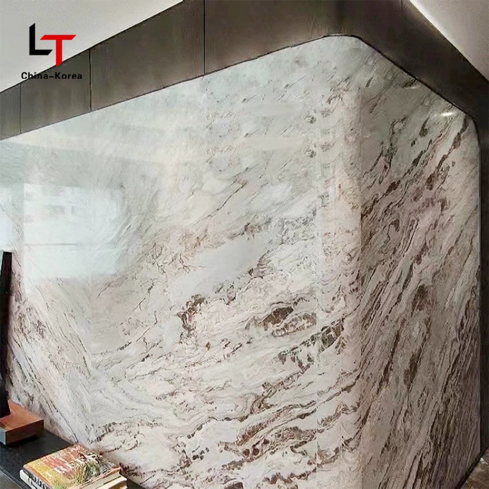 HL Bamboo Fabric Marble Charcoal Wall Panel WPC Metal Carbon Rock Panels Stone Marble Carbon Rock Panels