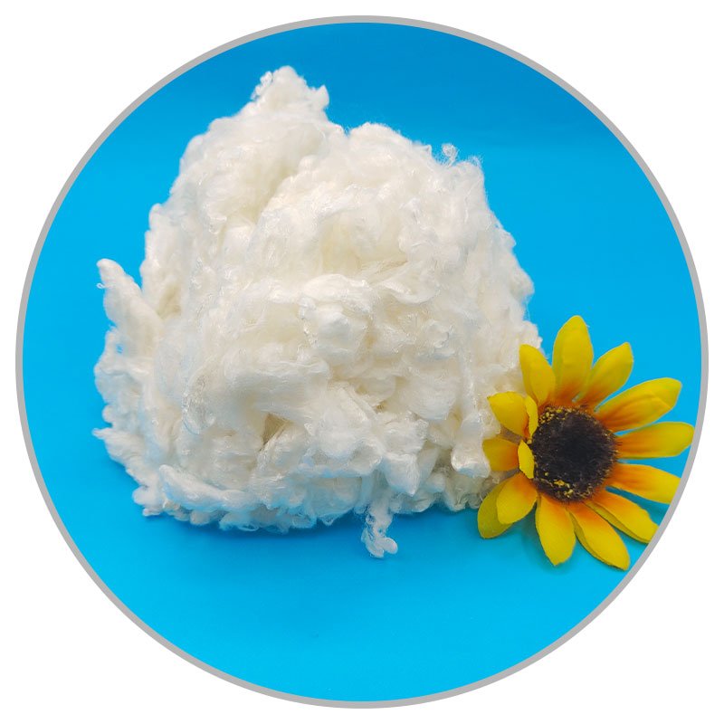 100% 1.4D 38mm bamboo fiber for home textile