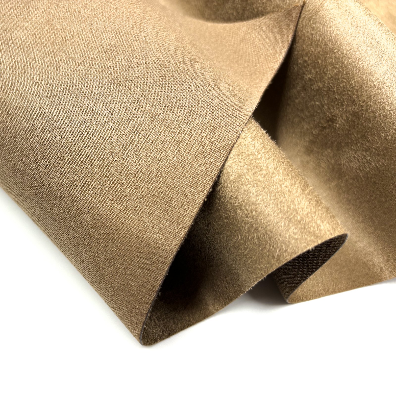 China Factory Direct Supply High-Quality Recycled 100% Polyester Faux Leather Micro Suede Fabric for Bean Bags and Sofas