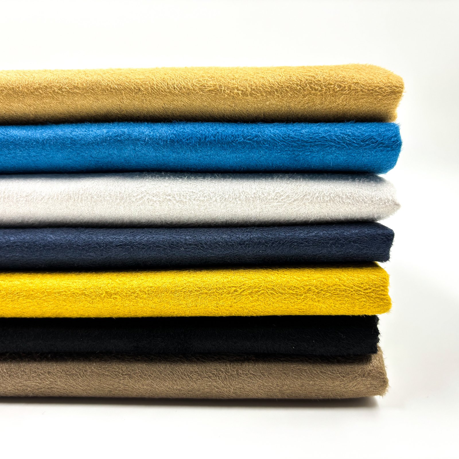 China Factory Direct Supply High-Quality Recycled 100% Polyester Faux Leather Micro Suede Fabric for Bean Bags and Sofas