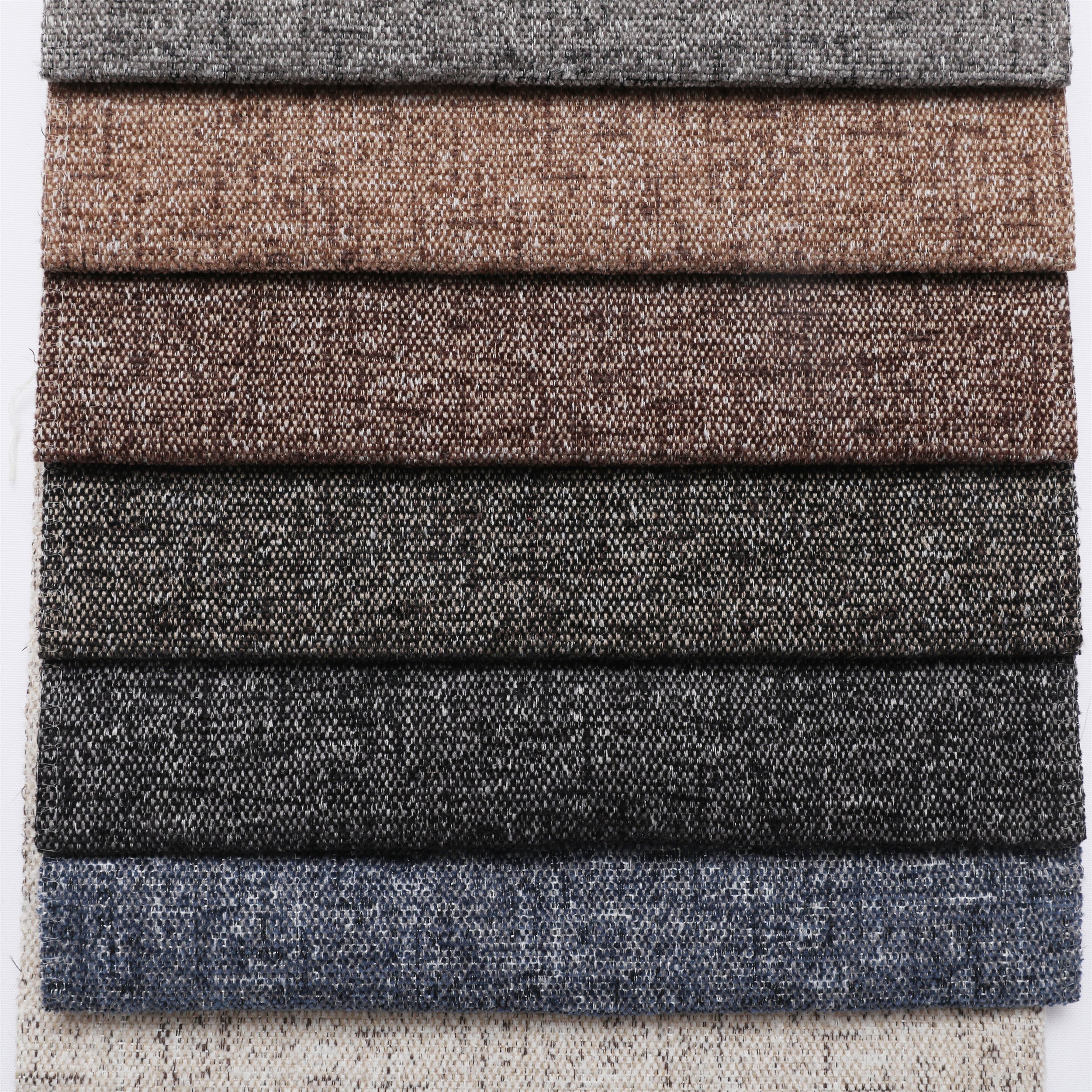 Top selling yarn dye chenille upholstery 100%polyester furniture fabric for sofa and cushion hometextile