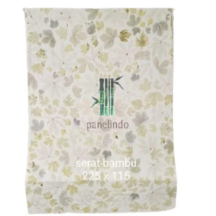 Ecoprint Girls Jersey Fabric Organic Bamboo Fiber Natural Leaves Knitted Inspired Jatropha Gossypiifolia Ceiba Pentandra