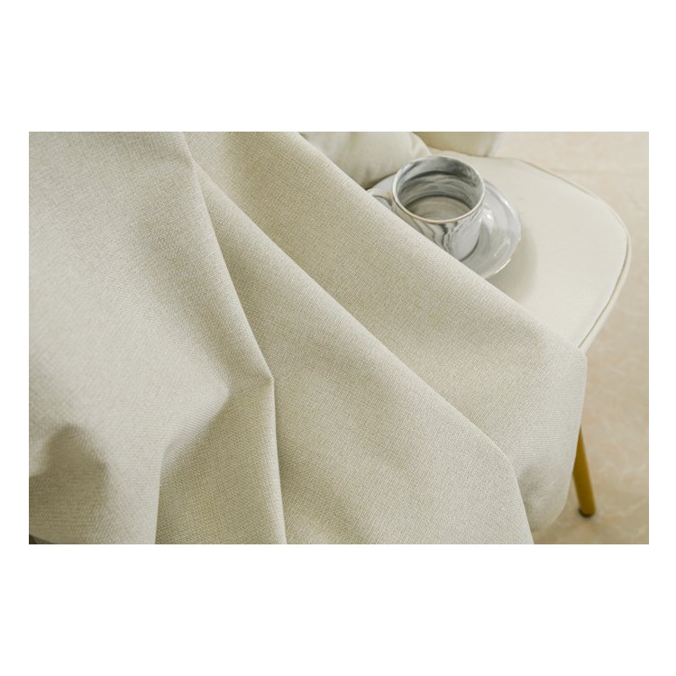 Great Rating Product Polyester 100% Blackout Sunlight Blocker Gold Curtains In The Bed Room With Cotton Linen Fabric