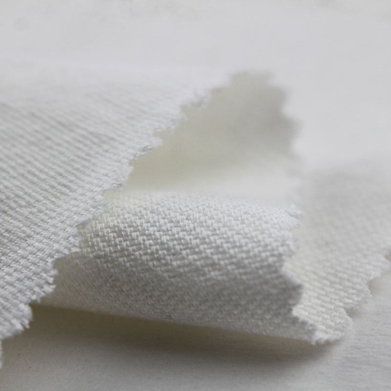 Manufacturers Direct Sales Exquisite Linen Cotton Solid Fabric for Coat or Suits