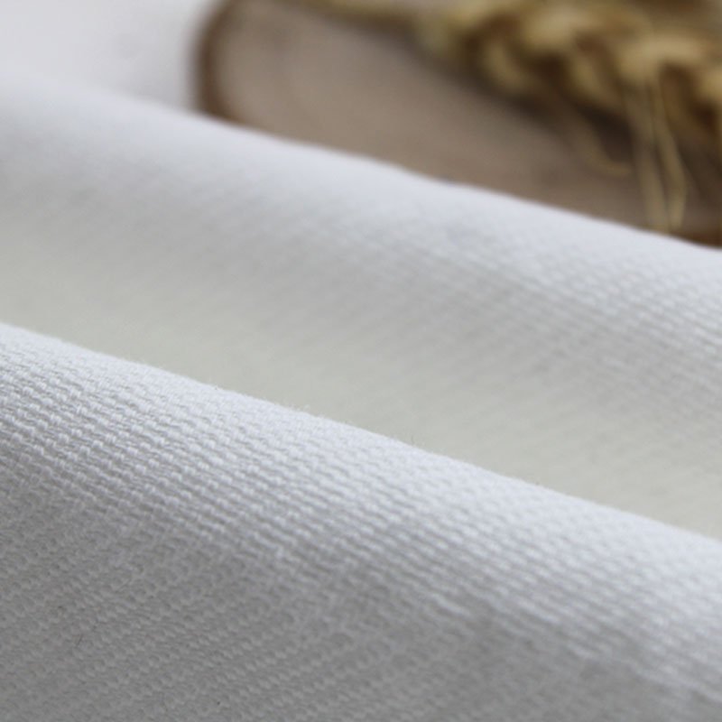 Manufacturers Direct Sales Exquisite Linen Cotton Solid Fabric for Coat or Suits