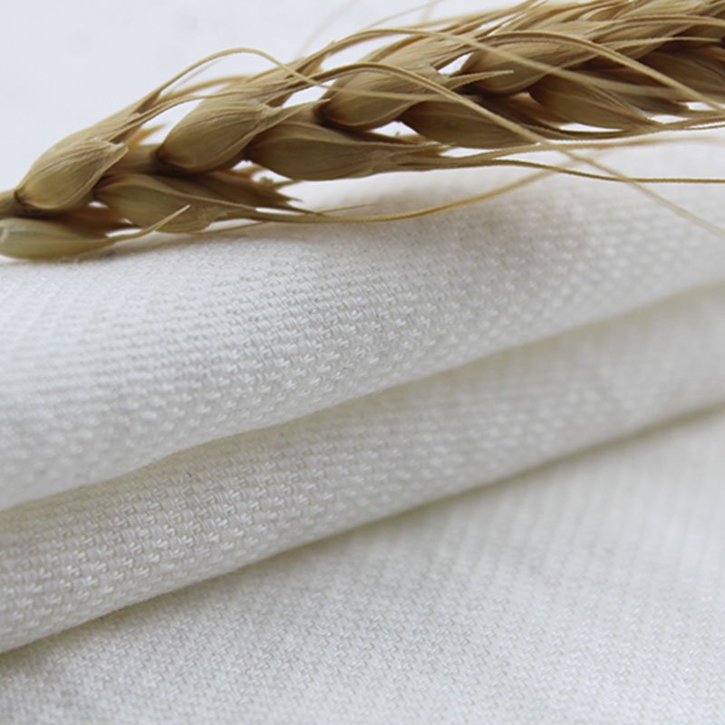 Manufacturers Direct Sales Exquisite Linen Cotton Solid Fabric for Coat or Suits