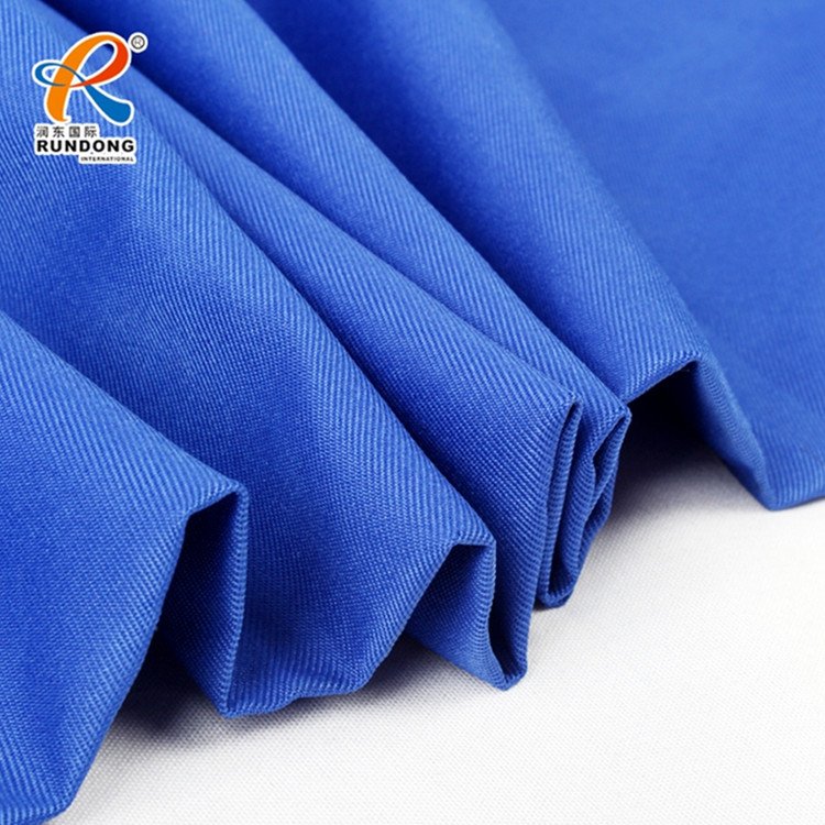 Free sample T/C drill fabric 80 polyester and 20 cotton anti-static fabric uniform 100% polyester fabric